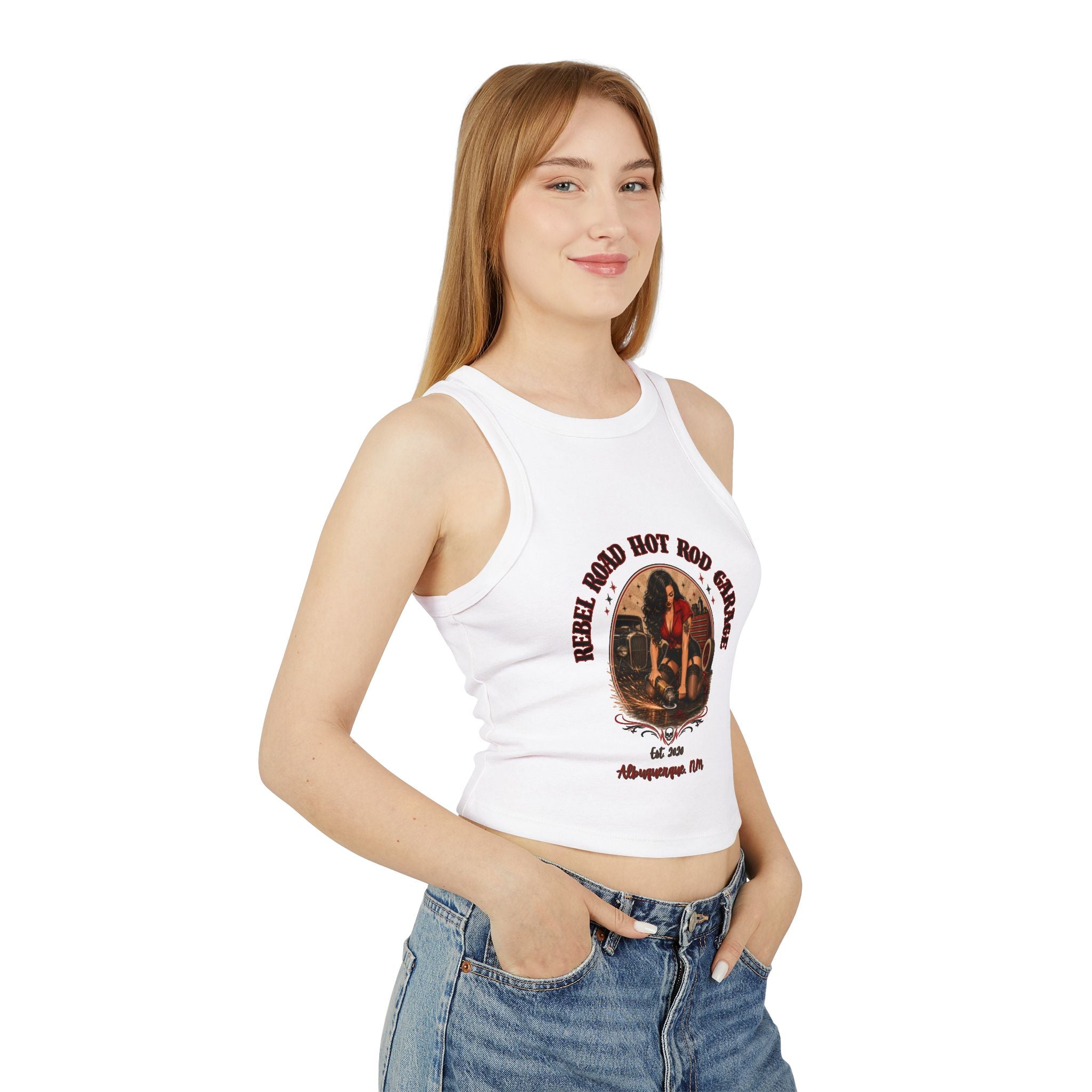 RRHRG PinUp Brunette Tank Top