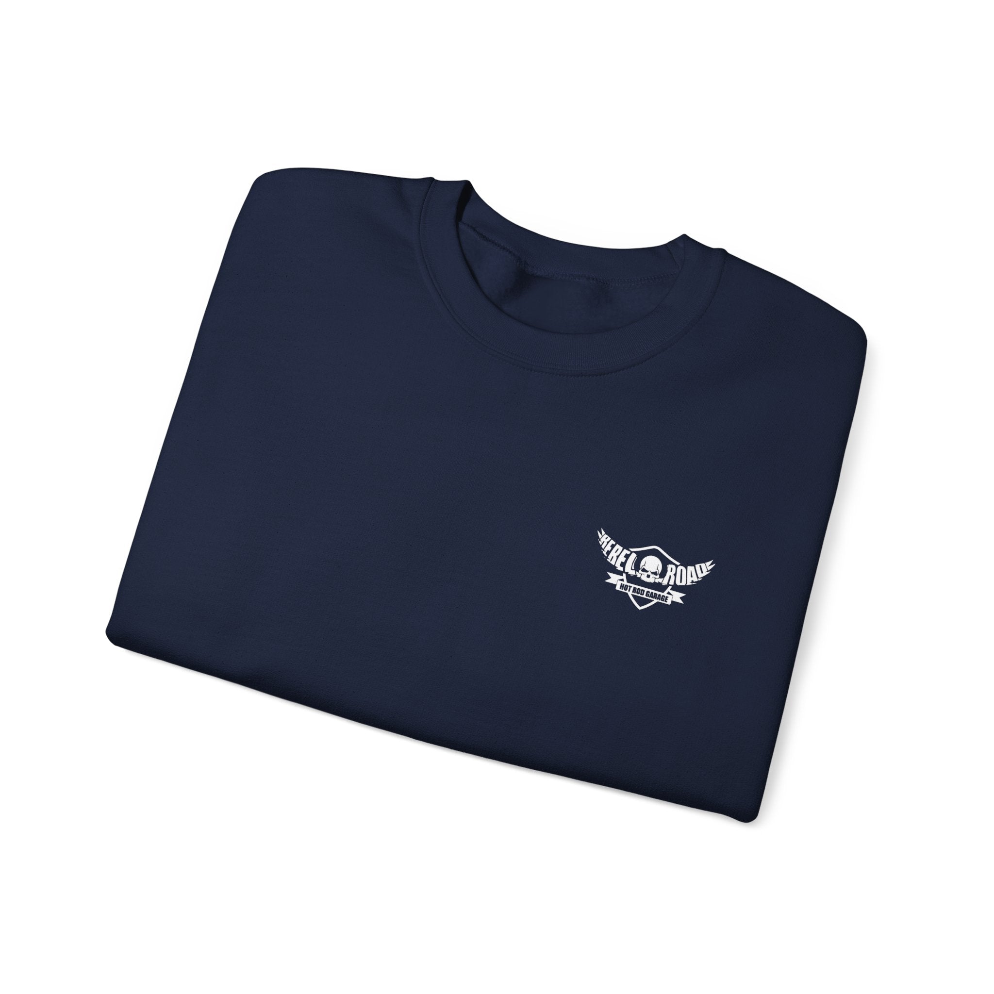 Hot Rodder Crewneck Sweatshirt - Automotive Vintage Garage Tee