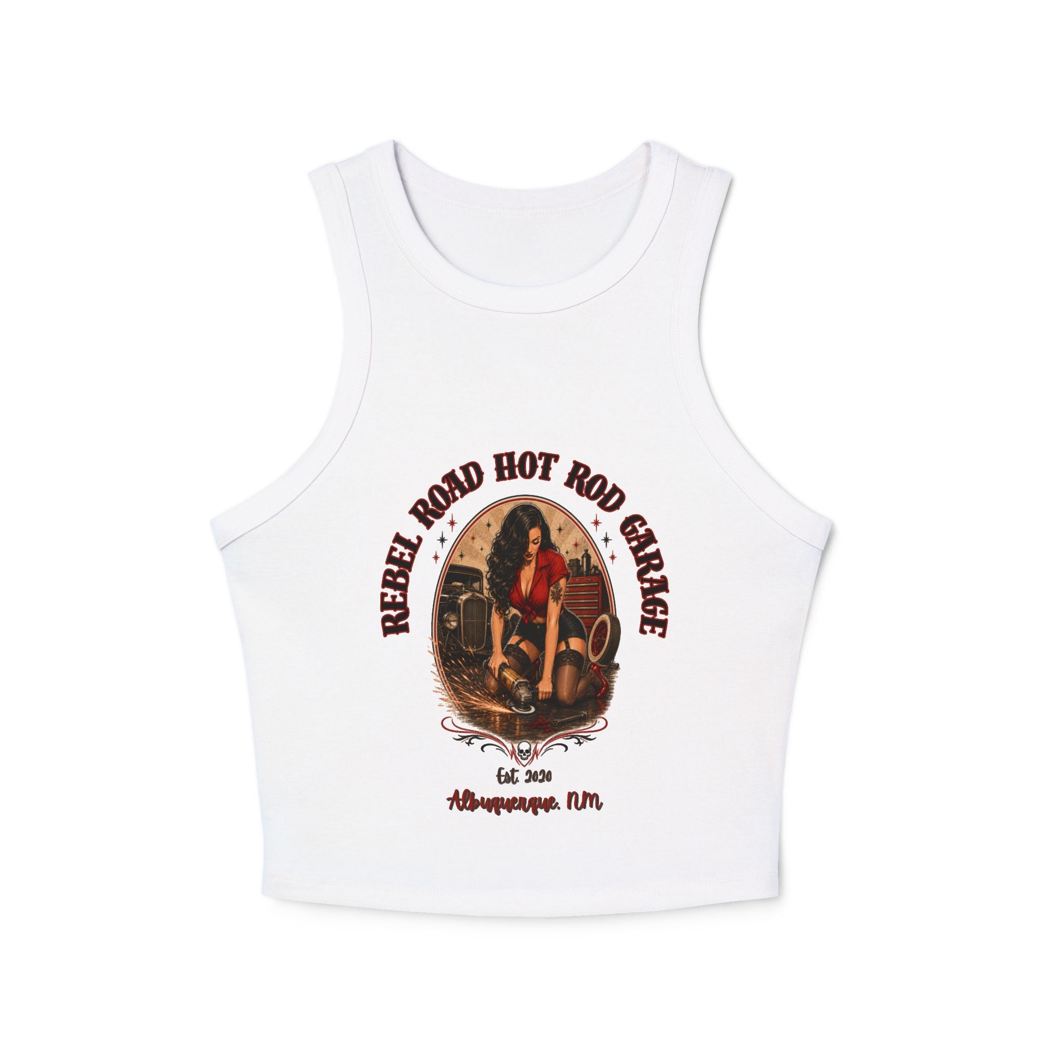 RRHRG PinUp Brunette Tank Top