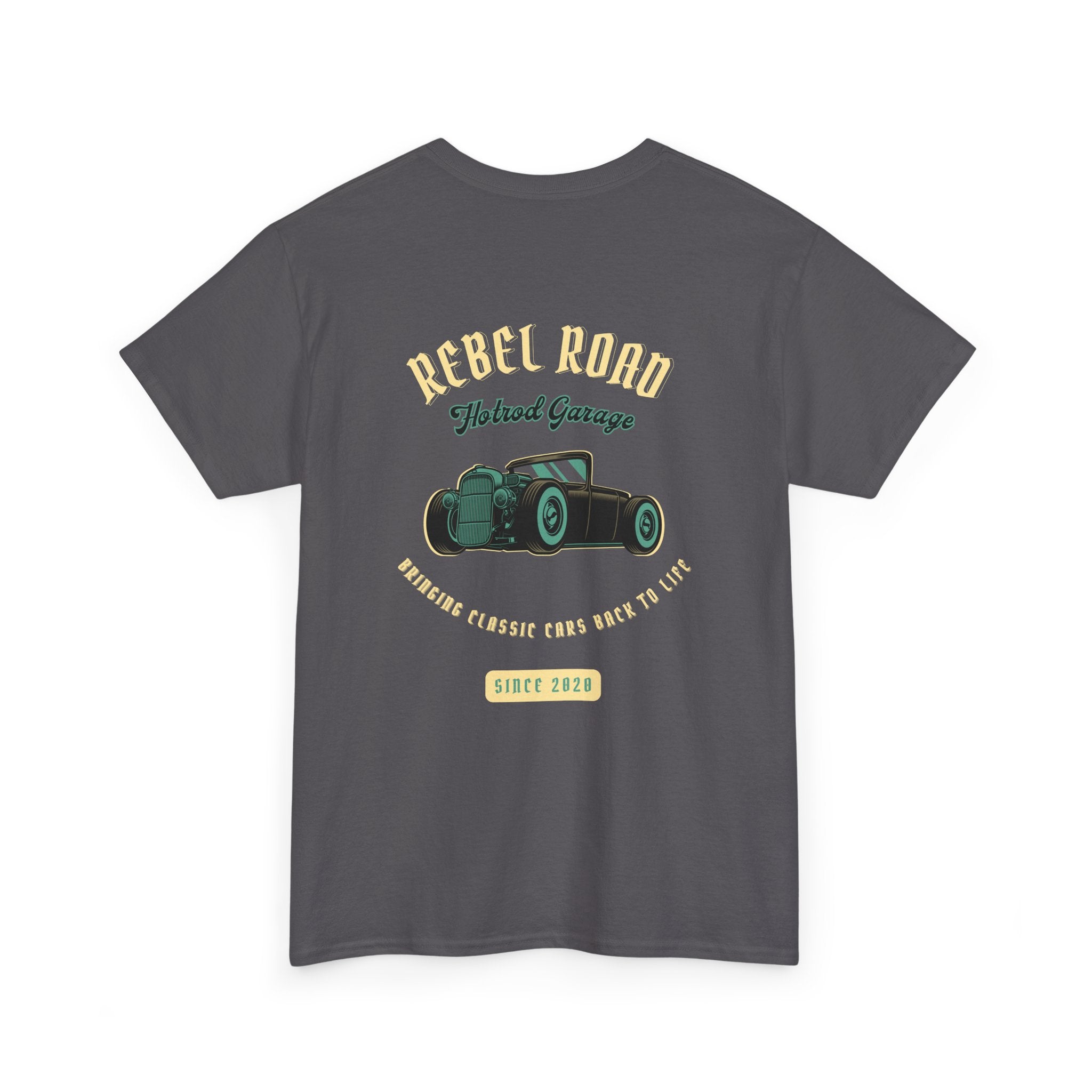 Rebel Road Hot Rod Tee — HotRod Est, T-Shirt
