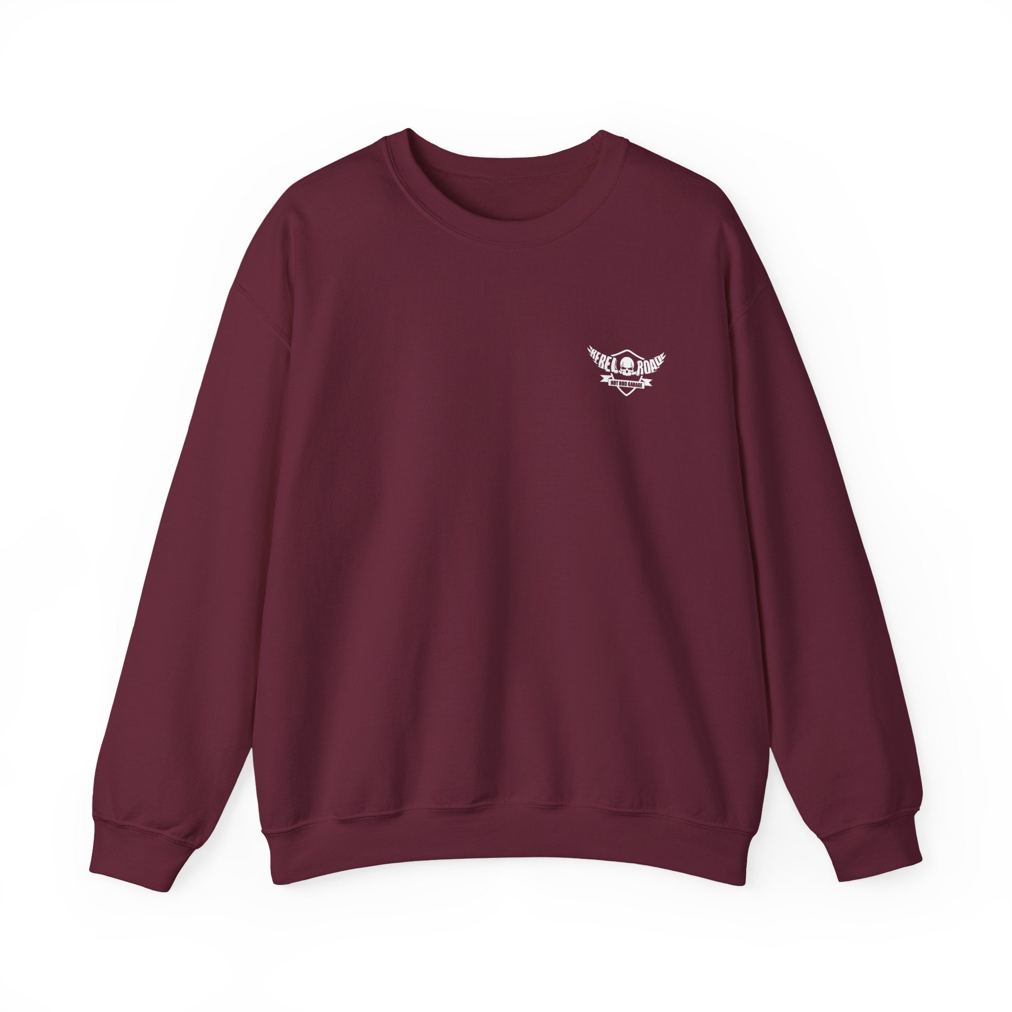 Hot Rodder Crewneck Sweatshirt - Automotive Vintage Garage Tee