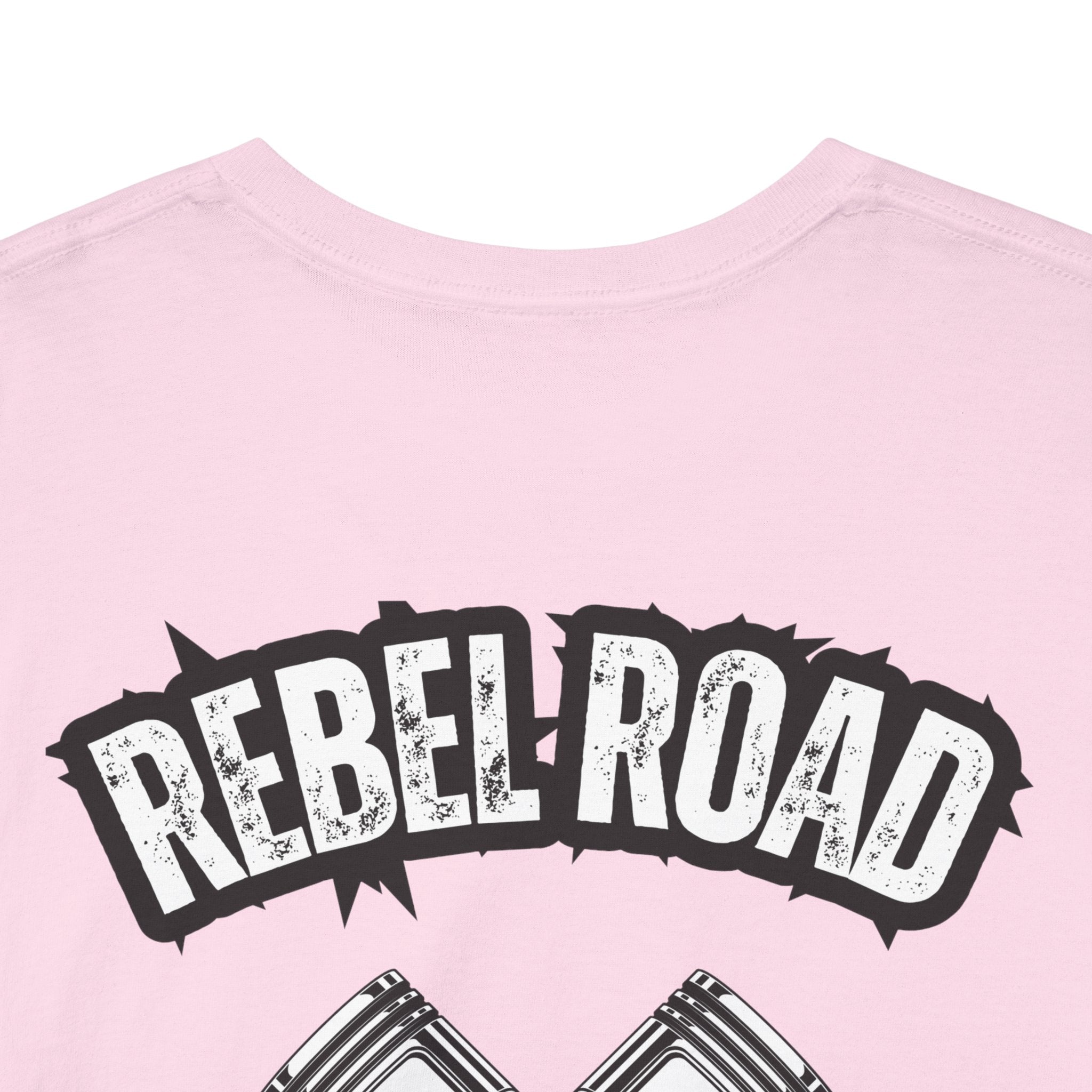 Hot Rod Garage T‑Shirt — Rebel Road Pistons Tee (Est. 2020)