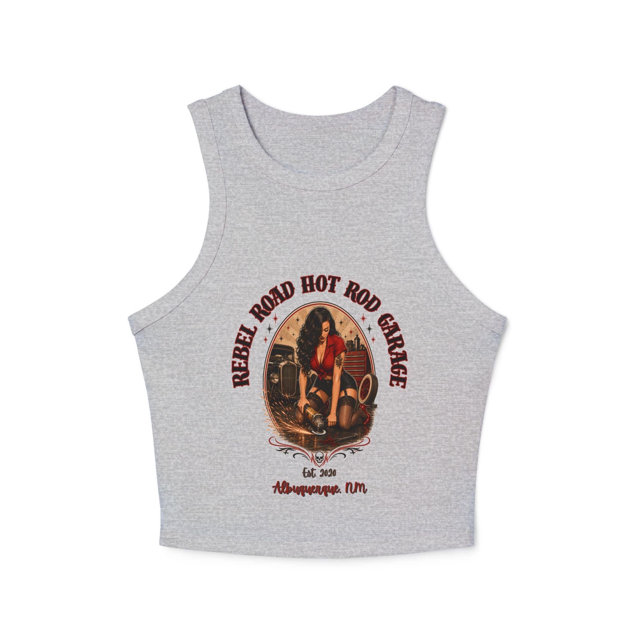 RRHRG PinUp Brunette Tank Top