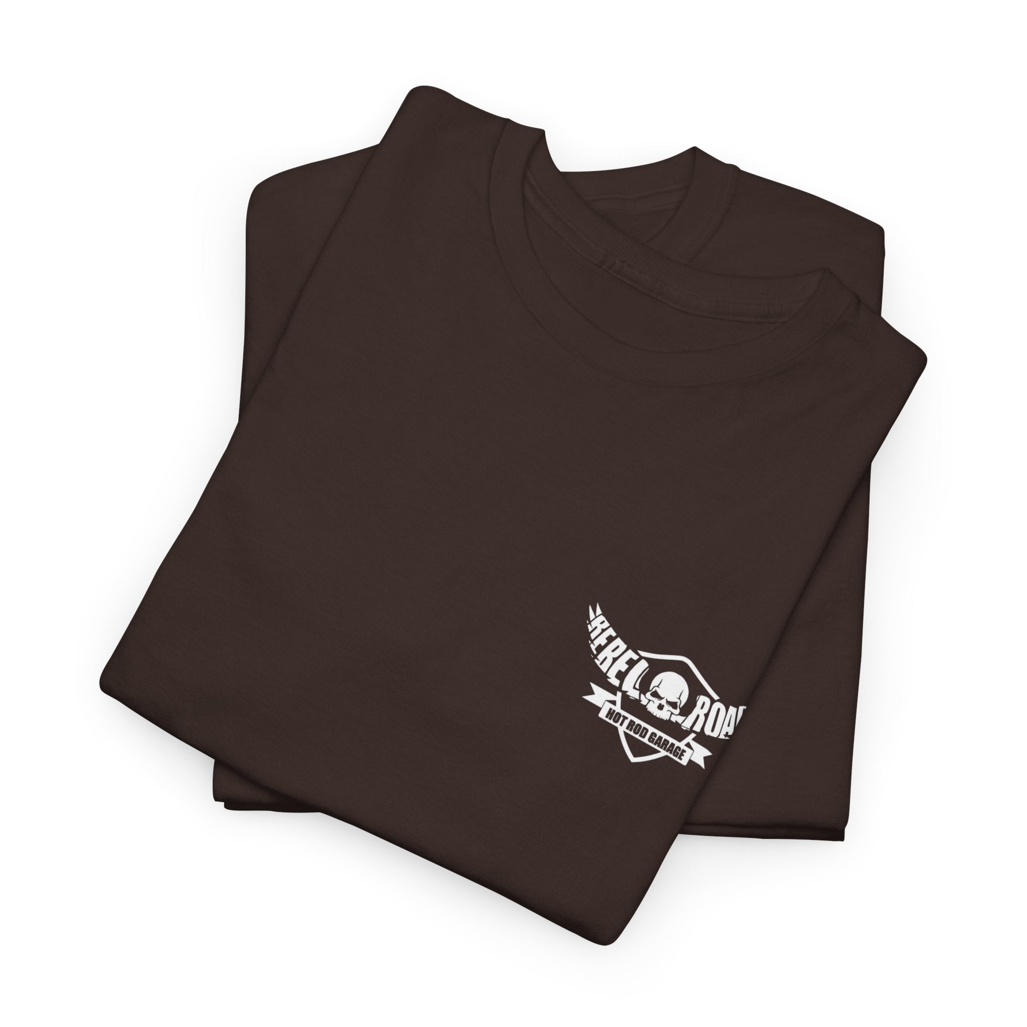 Rebel Road Tee — Graphic Definition Backprint Black T-Shirt