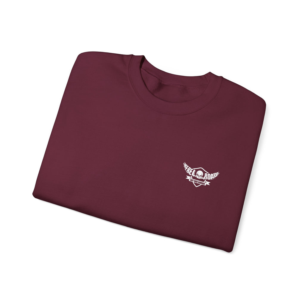 Hot Rodder Crewneck Sweatshirt - Automotive Vintage Garage Tee