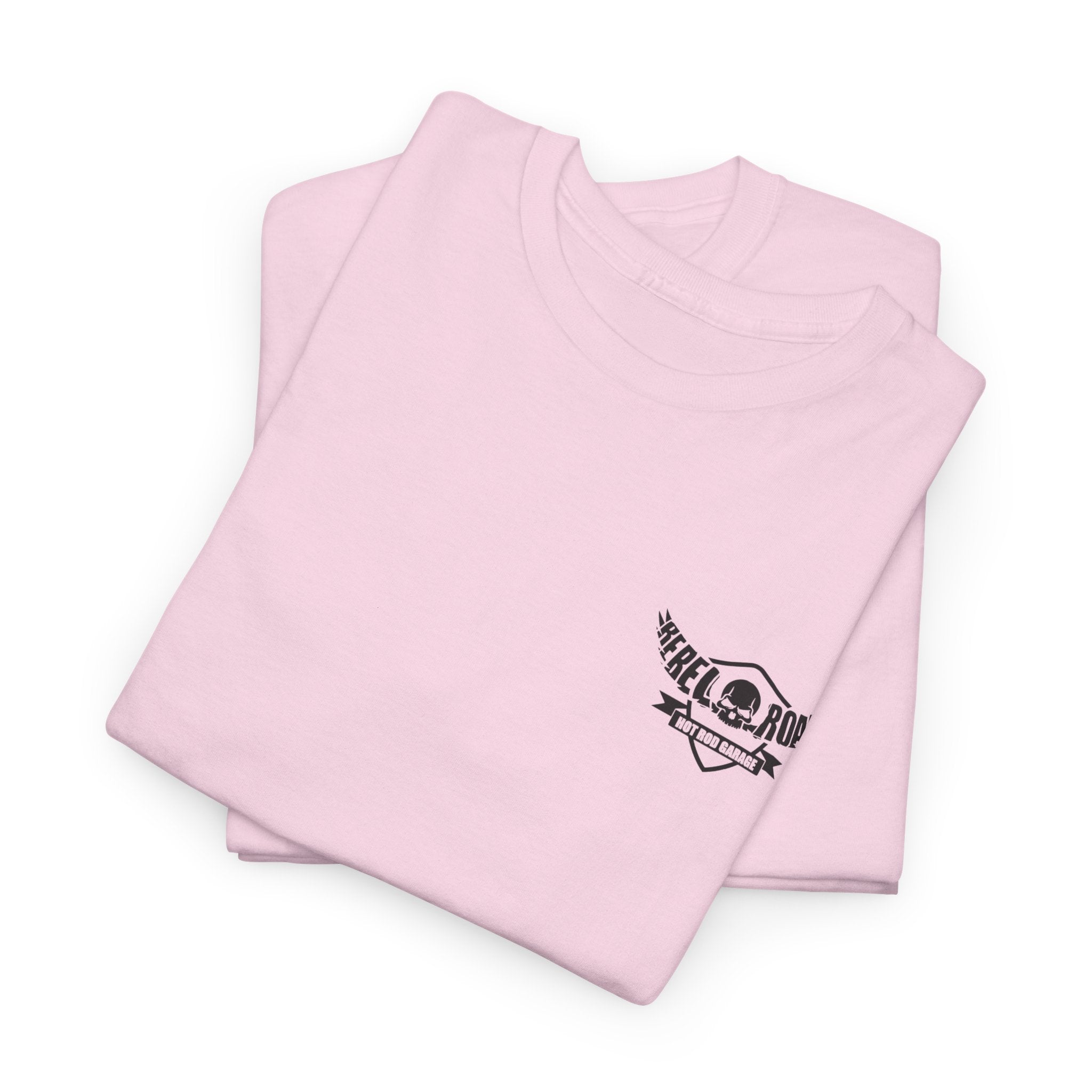 Hot Rod Garage T‑Shirt — Rebel Road Pistons Tee (Est. 2020)